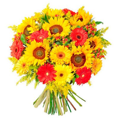 Букет из цветов «Светлый день»