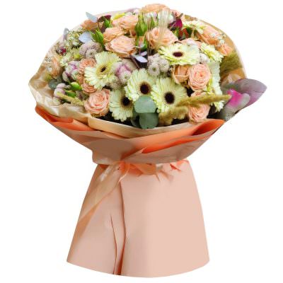 Дизайнерский букет «Весенний танец»