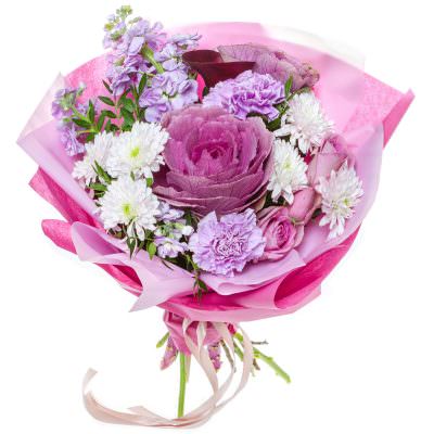 Флористический букет «Лиловый сон»